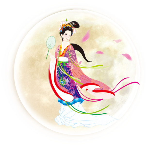 中秋节高清PNG月亮透明图片，节日元素设计素材免费下载
