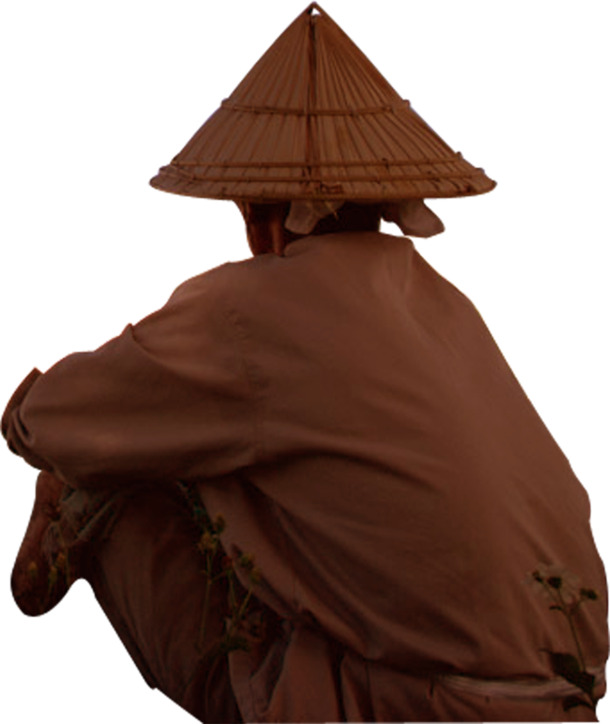 渔民背影高清PNG图片，节日元素设计素材，免费下载