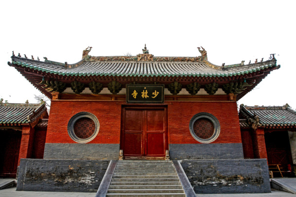 少林寺PNG透明图，中国风装饰元素，高清素材免费下载