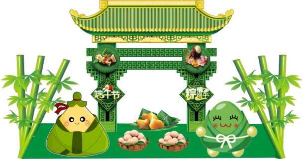 端午节，精美PNG透明粽子图片，高清素材下载，助力节日设计
