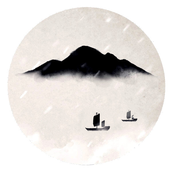 圣诞节雪景PNG透明图，高清节日元素PSD设计素材下载