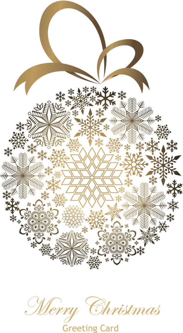 圣诞矢量雪花PNG，高清透明图片，节日设计素材免费下载