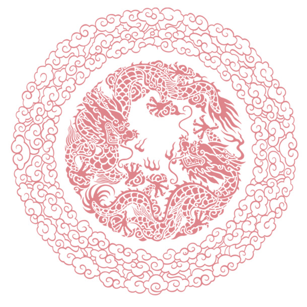 古风花纹PNG透明图，高清中国风装饰元素，设计素材免费下载