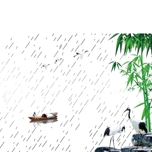 绿色现代节日装饰PNG/PSD素材，高清透明图片与节日元素下载