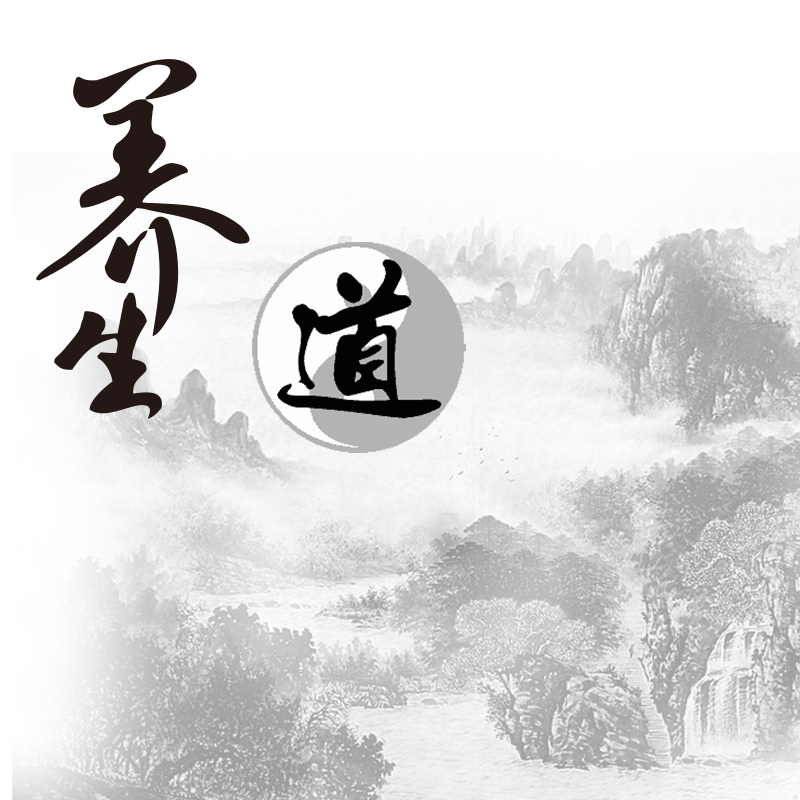 中国风养生壶PSD分层主图，复古水墨背景，高清JPG下载