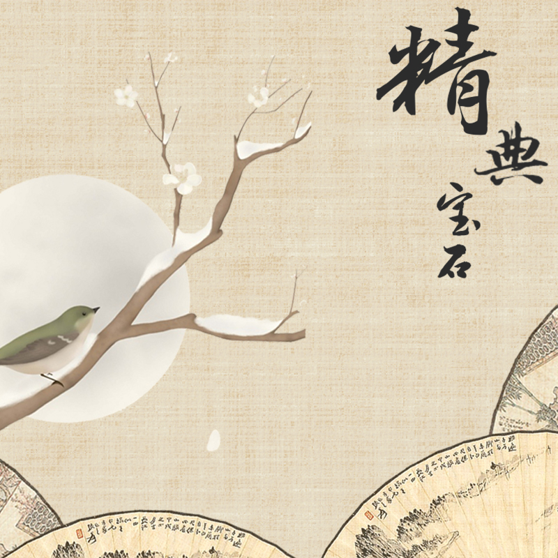 淘宝天猫，复古中国风首饰主图，高清JPG/PSD素材下载