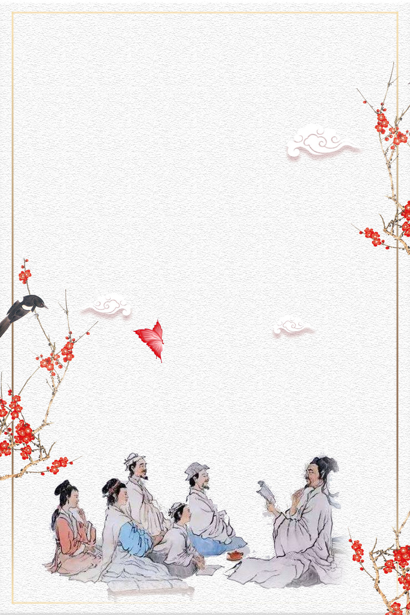 教师节感恩海报素材，复古中国风高清JPG/PSD设计资源下载