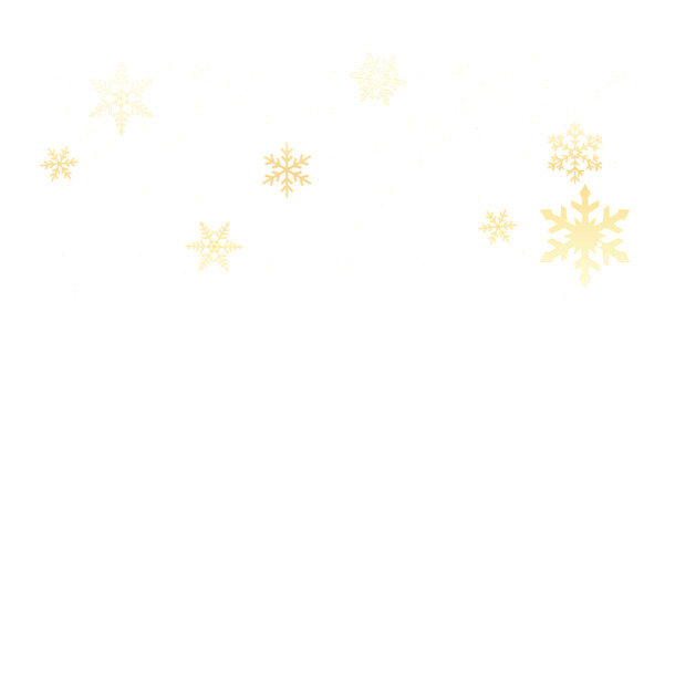 闪闪发亮雪花PNG透明图，高清免抠元素，创意素材下载