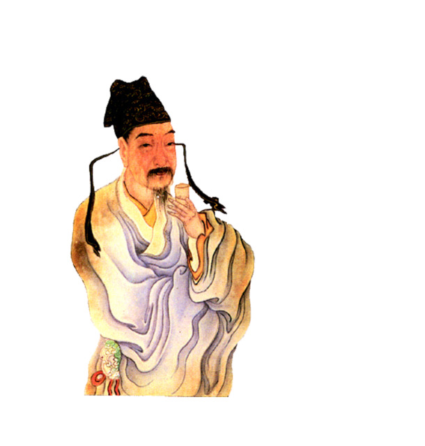 杜牧诗人主题高清PNG透明图片，中国风装饰元素，设计素材下载