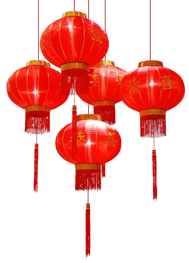 中秋节灯笼PNG透明素材，高清节日元素图片免费下载