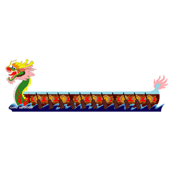 端午佳节龙舟素材，高清PNG透明图片，创意节日元素下载