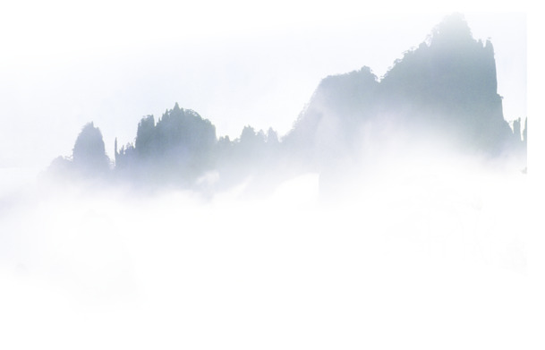 水墨古风山水画，精选高清PNG透明元素，中国风设计素材下载