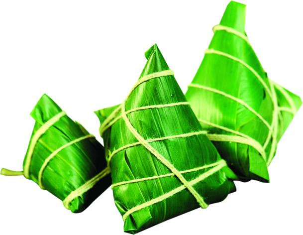 端午佳节，粽香四溢！高清绿色粽子PNG透明图片，创意节日元素设计素材下载