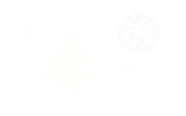 圣诞节白色元素PNG透明图，高清节日素材，免费下载