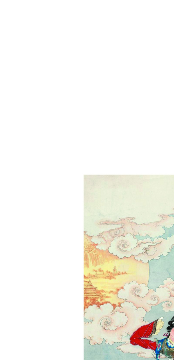 中秋节必备，嫦娥奔月高清PNG透明图片，设计素材一键下载