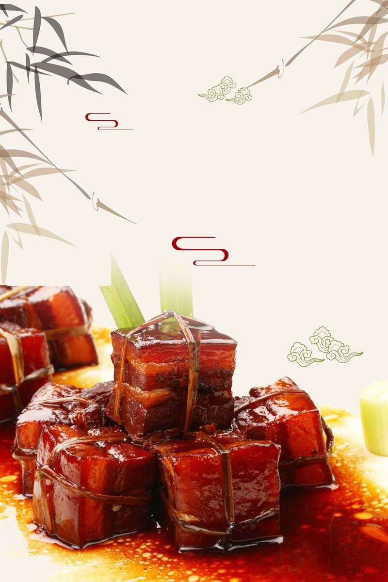 中国风美食高清图，复古JPG/PSD素材下载