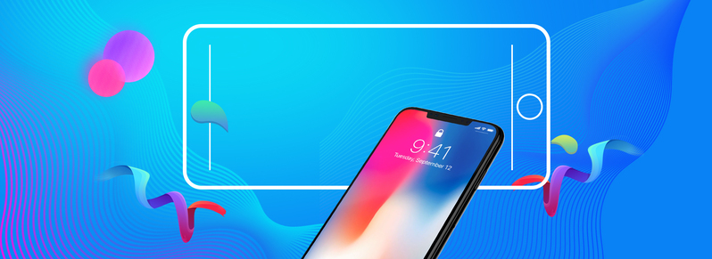 iPhone8新品震撼来袭！高清JPG电商Banner与狂欢PSD设计素材下载