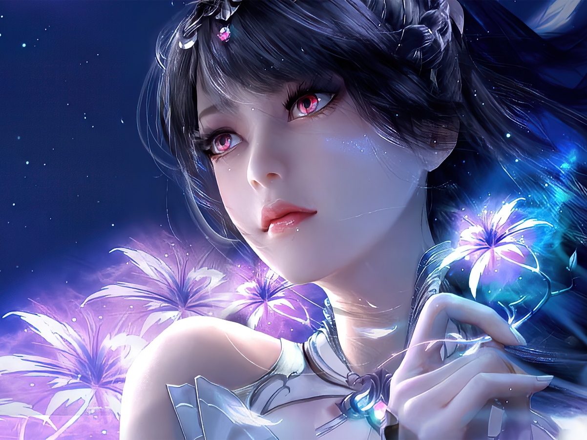 斗罗大陆小舞绝美平板壁纸，iPad高清2732x2048，唯美图片一键下载