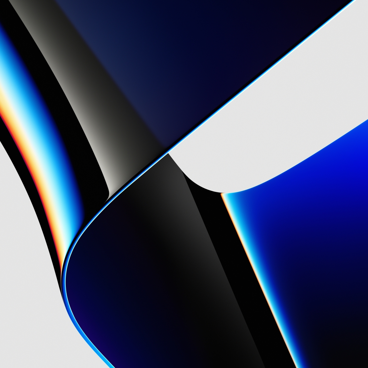 2021款苹果MacBook Pro蓝色版，绝美6K壁纸原图，4K高清背景，6016x6016分辨率，一键下载！