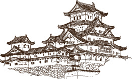中国风古城PNG透明图片，高清装饰元素，设计素材免费下载