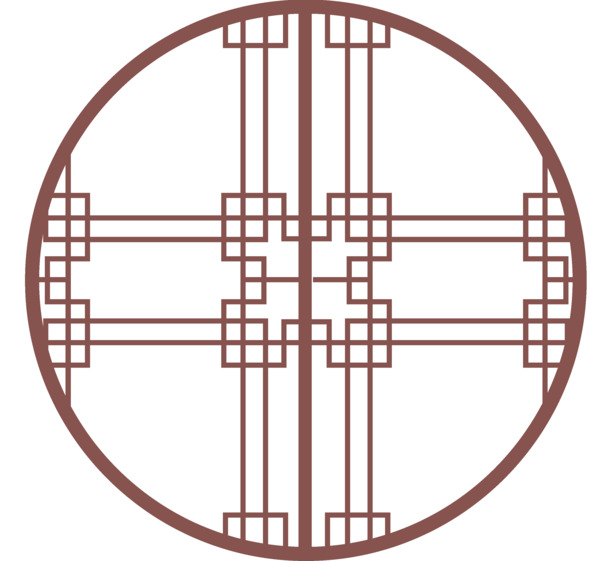中式古典花纹PNG透明图，中国风装饰元素，高清AI设计素材下载