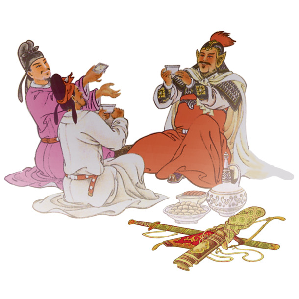 中国风人物PNG素材，高清透明图片，装饰元素设计资源下载