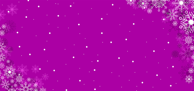 浪漫紫色雪花背景，高清JPG海报素材，电商狂欢设计必备