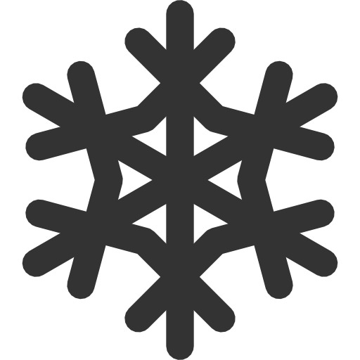 圣诞节雪花高清PNG透明图标，节日元素设计素材免费下载