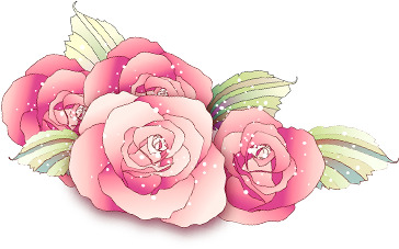 教师节水彩粉色花朵海报PNG透明图，节日素材免费下载
