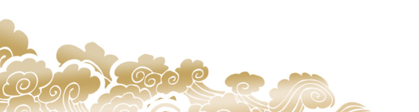中国风祥云纹免扣PNG素材，高清透明装饰图片，设计元素下载
