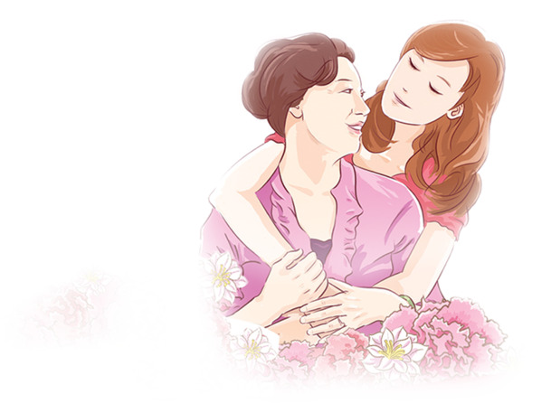 母亲节PNG透明图片，高清节日元素及其他节日设计素材下载