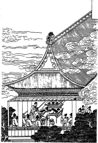 中国古人物线稿插画，高清PNG透明图片，中国风装饰元素，AI格式素材下载