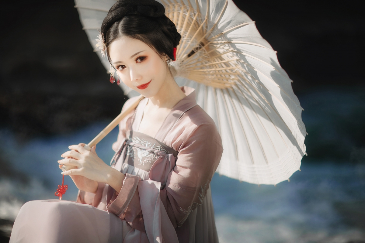 艺图语原创摄影，古风美女仙鹤主题，4K超清壁纸，4000x2667高清下载