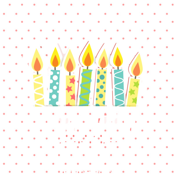 卡通蜡烛生日高清PNG透明图片，节日元素设计素材下载