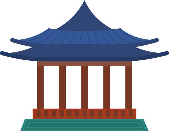 中国风古亭建筑PNG透明高清图，精美装饰元素，设计素材免费下载