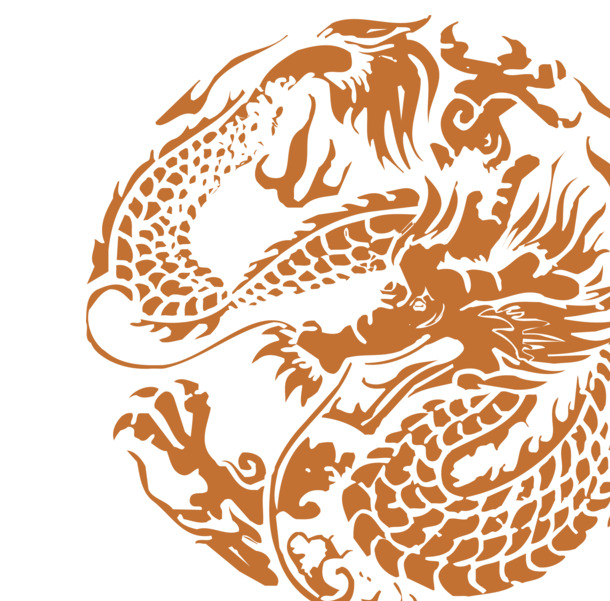 端午节龙纹装饰PNG透明图，吉祥喜庆节日元素，高清素材下载