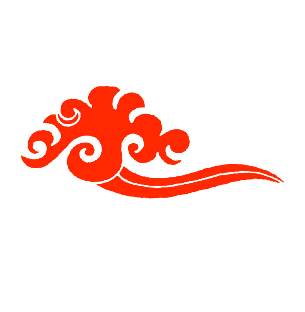 中式复古祥云装饰图案，高清PNG透明图片，中国风设计素材下载
