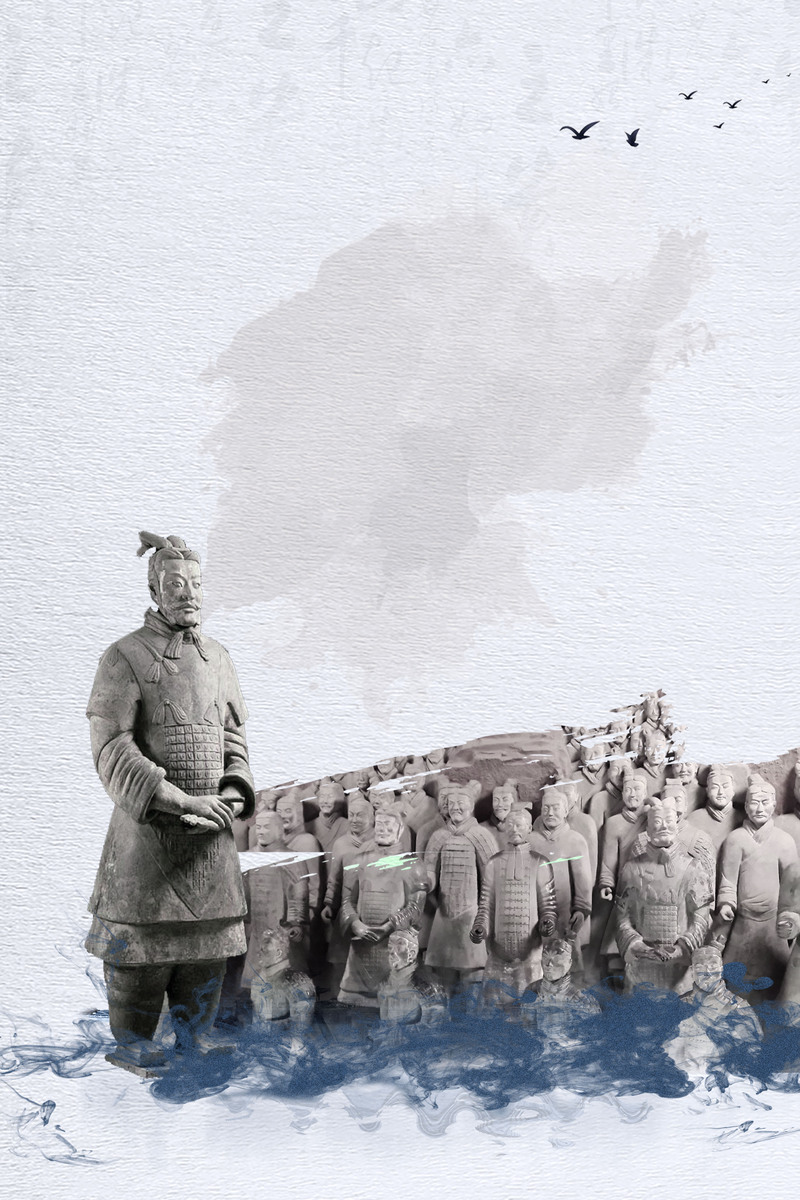 世界博物馆日复古中国风海报，高清JPG/PSD素材免费下载