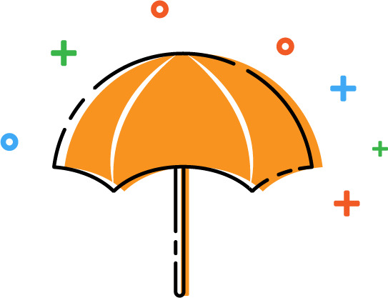 谷雨雨伞MEB矢量图，高清PNG透明节日元素，AI格式设计素材免费下载