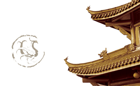 中国风楼阁建筑PNG透明图，高清装饰元素，设计素材免费下载