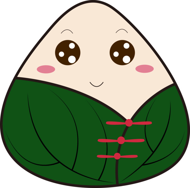 端午节可爱粽子PNG/AI素材，高清透明图片，节日元素丰富，免费下载