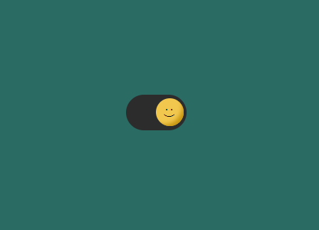 纯css3实现的笑脸表情开关按钮动画