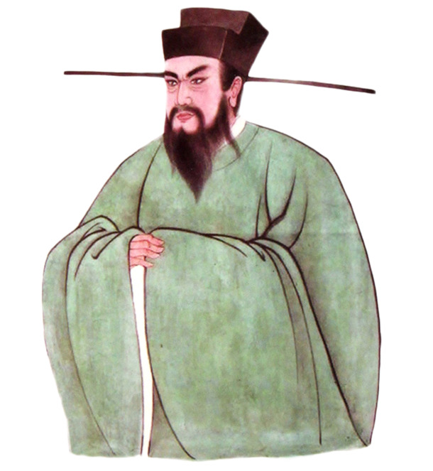 古书风包公PNG透明图，中国风装饰元素，高清下载