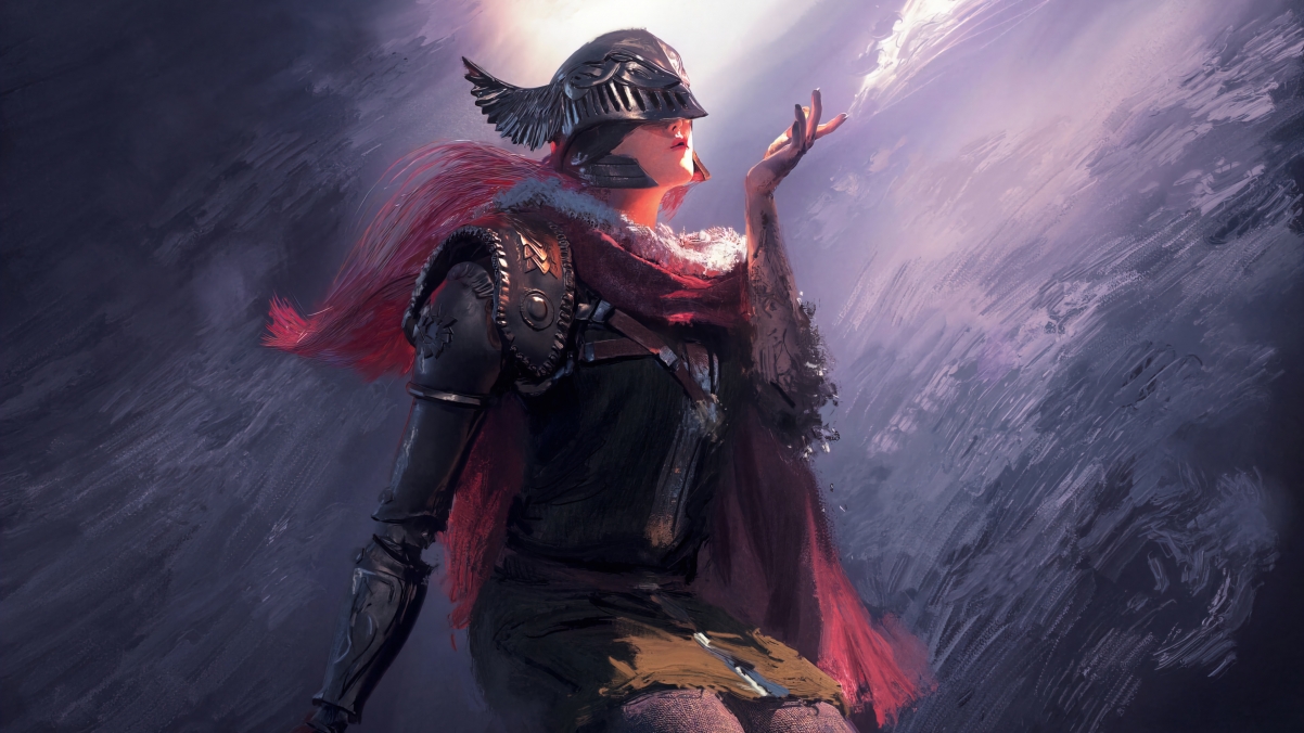 艾尔登法环，女武神玛莲妮亚绝美壁纸，4K高清大图，3840x2160分辨率，免费下载！
