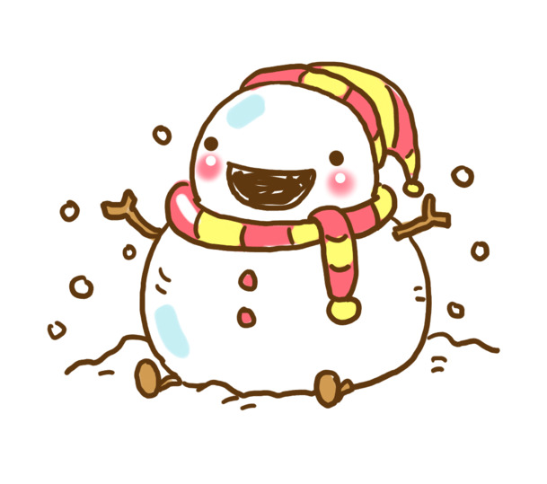 中秋节雪人PNG透明图片，可爱节日元素，高清设计素材下载