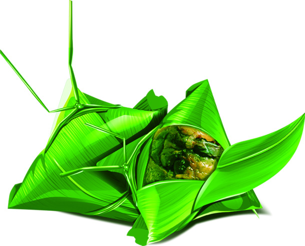 端午节粽子高清PNG透明图，节日元素，设计素材免费下载