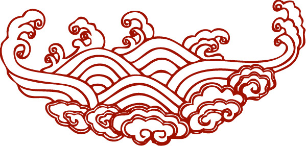 中国风云纹PNG透明装饰元素，高清图片素材免费下载