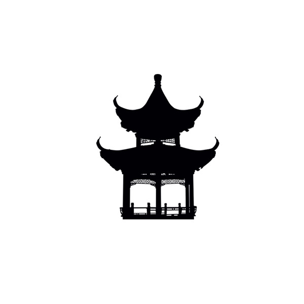 中国风凉亭PNG透明高清图片，精美装饰元素，设计素材下载