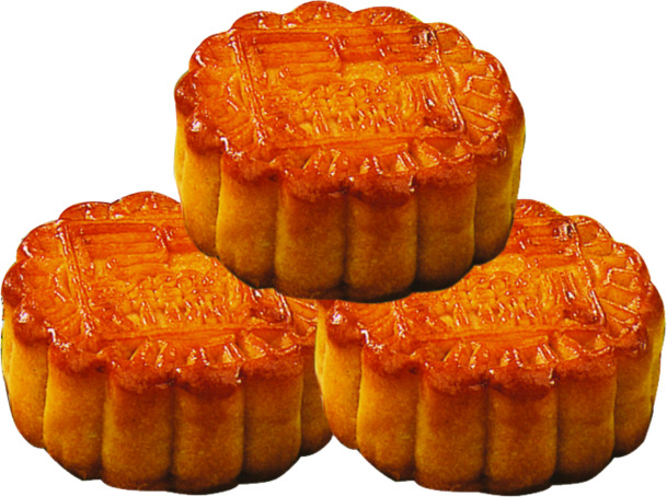 中秋佳节，美味月饼PNG透明图片素材，高清设计元素免费下载