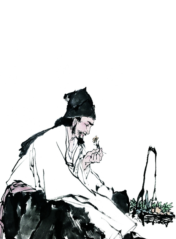 国学中医名人PNG透明图，中国风装饰元素，免费下载